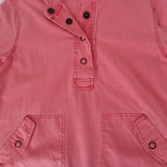 Coldwater Creek Tangerine Pullover Hoodie Shirt Size Large - Picture 6 of 12